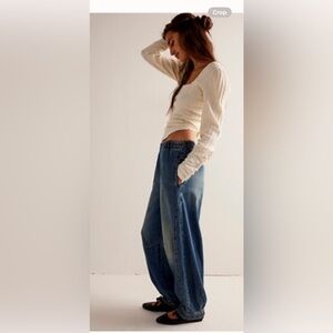 We The Free Oslo pull on jeans. Color is Glory Days